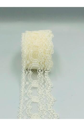 DUCK HOBY 1 Meter Cola Swan Lace 3 Cm, ​​Decoration, Ruffle, Guipure
