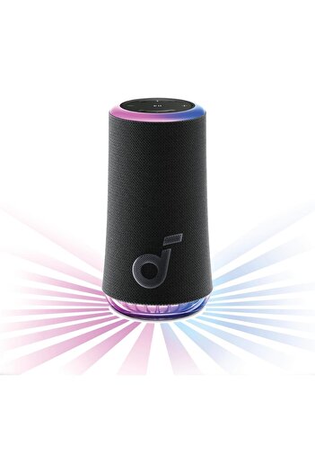 Soundcore Portable Speaker Glow with 30W 360-degree Light, Bluetooth