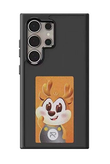 Generic Smart Case for Samsung Galaxy S24 Ultra with NFC Transmit and E-Ink Screen
