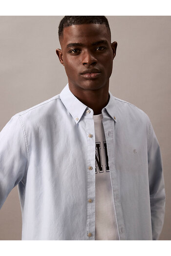 Calvin Klein LS SOLID OXFORD CLASSIC SHIRT