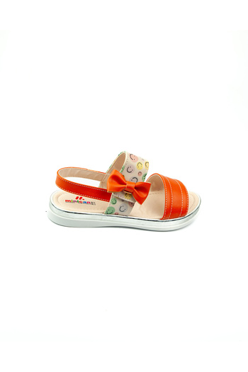 Minican 500 Coral Bow Girls' Sandals