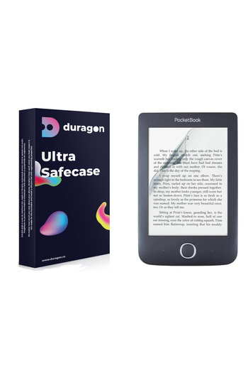 pocketbook Duragon Matte Film, for Pocketbook 614 Plus, Kit included, Anti-Fingerprint, silicone