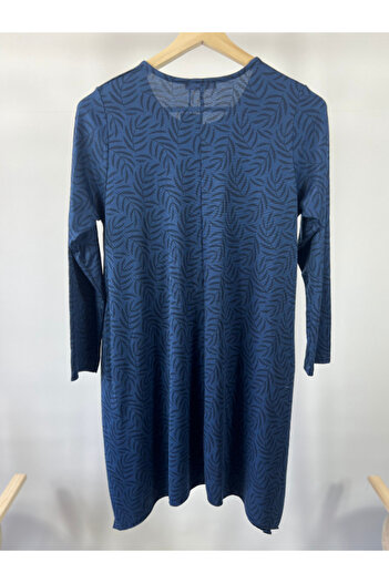 Damla Women's Plus Size Dark Blue Blouse