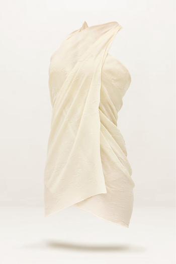 cott land Pareo Ecru Cream Tie 80X140 cm