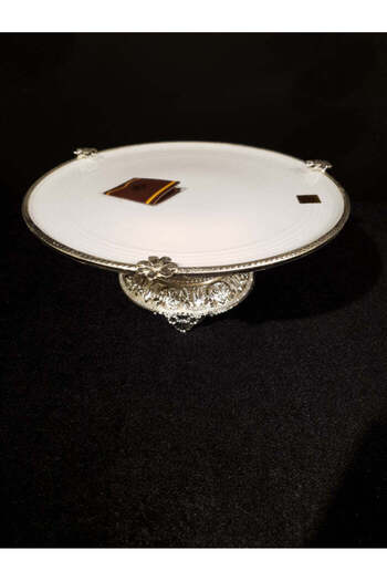 ROY KING Royking Lımoges Round Presentation Plate 41*32*9cm