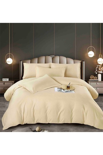 CHIRASO CHIRASO Premium Damask Bedding, 6 Pieces, ELASTIC Sheet 180x200 cm, 4 Pillowcases