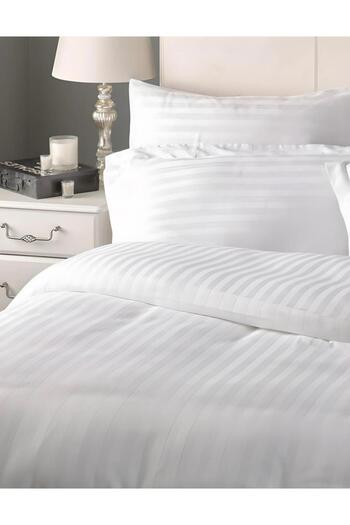 Belsina Home Battal Size Cotton Satin Fitted Sheet Set |   180X200Cm |   100% Cotton