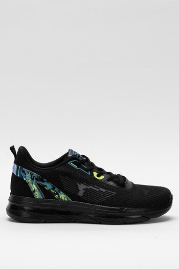 Liger Men's Knitwear Sneaker Comfortable Breathable Odorless Sports Shoes Black