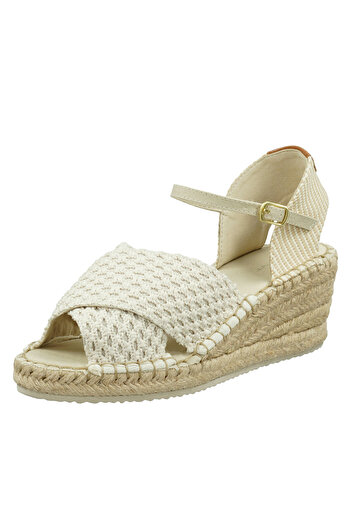 Gant Women's Espadrilles beige GANT-LULIZA 30568950 G20 OFF WHITE