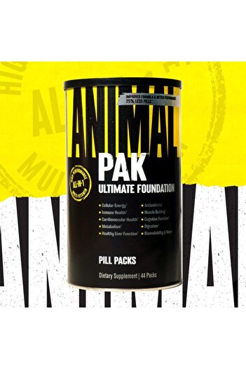 Universal Nutrition Animal PAK, All In One Multivitamin, 44 Packs, 22 Servings