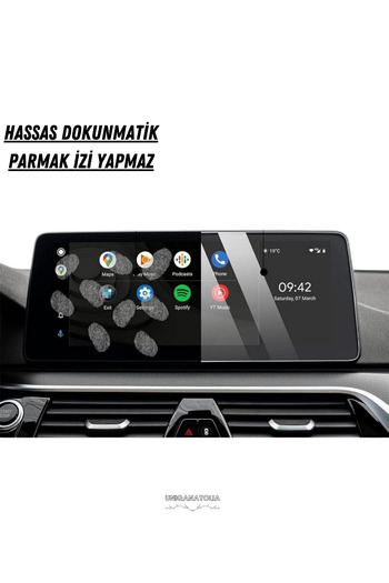 UniqAnatolia Bmw G30 520 Lci Make up Case Multimedia Compatible Nano Screen Protector
