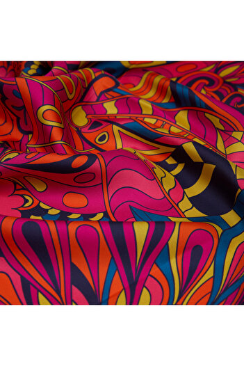 ipekevi Morcivert Silk Scarf 1281