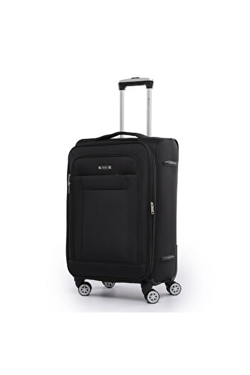 OEM ORMI trolley, rigid, 4 wheels, black, 35x23x57cm