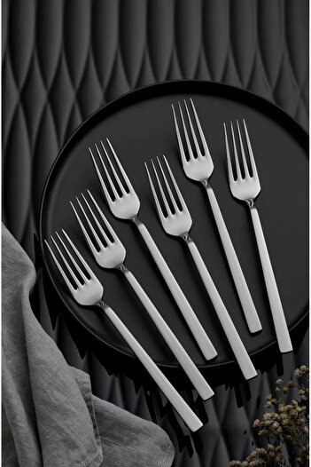 BuMeria 6 Pieces Forks Stainless Steel Forks, Dinner Forks