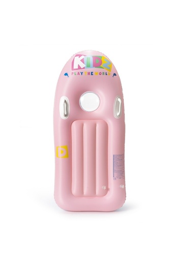 Picodino Inflatable swimming board with handles for children, 120 x 60 cm, 3 years+, pink