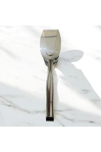 L'Opaline Luxury Pastry and Cake Tongs 18/10 Stainless Steel 304 Quality Silver Color