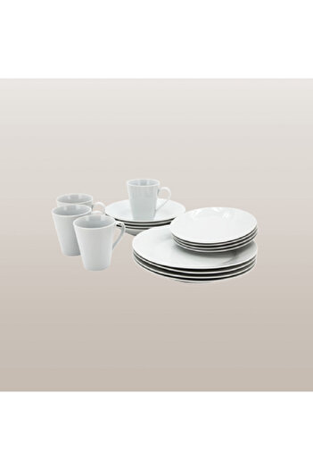 Bien Servi 16-Piece Dinner Set White
