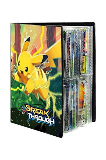 COOYA Playing Cards Box Album, Pokemon, Customised Storage Goodies for Cards, Holds up to 240 Small Cards