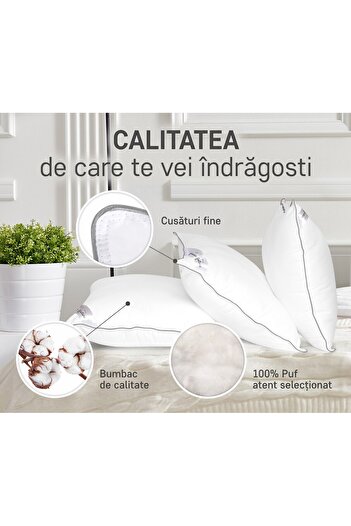 Green Future Feeling 100 pillow 40x40 cm - 100% goose down