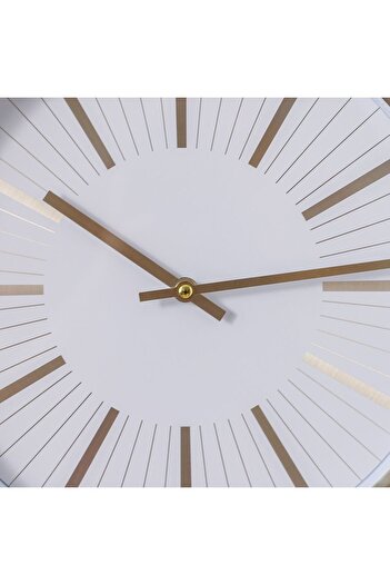 Danube Home Cambridge Elegance Wall Clock Classic And Timeless Design 30X30X4.5Cm Rose Gold