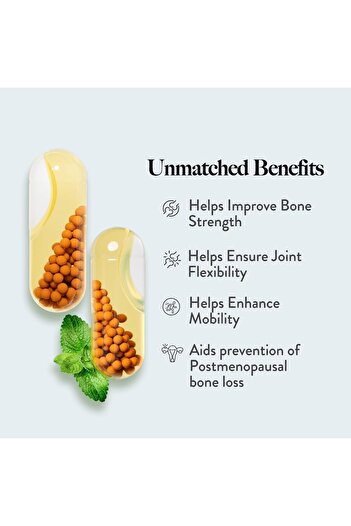 Wellbeing Nutrition Slow Bone Support Capsule for Men and Women