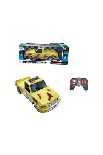 rexa RC Pickup Truck – 27MHz Military-Style Remote Control Toy