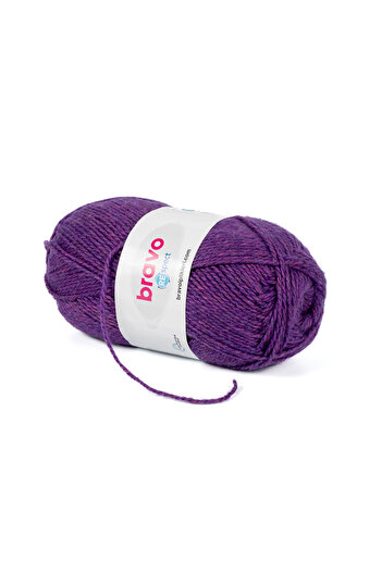 Bravo Ακρυλικό νήμα Respect Cotton Classic 100 Gr 230 μέτρα Μωβ (Κωδικός χρώματος:60)