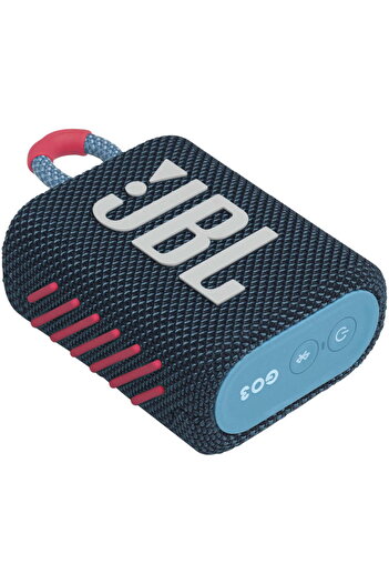JBL Boxă portabilă JBL GO 3, Wireless, Bluetooth, Rezistent la apă IPX7, Albastră/Roz