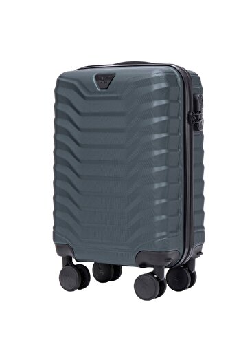 wings Valiză rigidă mică Peafowl cu încuietoare TSA - Verde închis