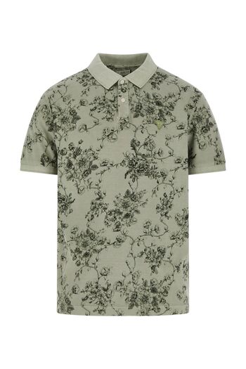 Guess Aop Men's Regular Fit Polo T-Shirt