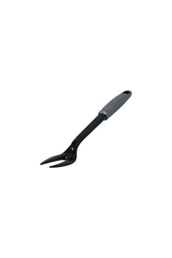 Chef Craft Nylon Handle Easy to Use Dishwasher Safe Meat Fork Black and Grey 13inch
