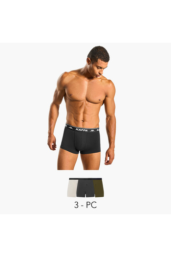 Kappa Set of 3 - Kappa Elasticated Waist Trunks
