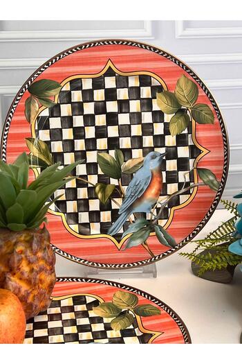 ROSSEV Paradise Enamel 2-Piece Serving Plate 30 cm