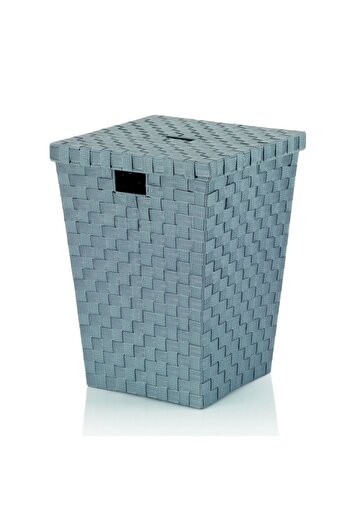 Kela Alvaro gray laundry basket, 40x40x52cm