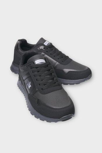 Liger Men's Orthopedic Skin Daily Walking Running Sneaker Sports Shoes Black
