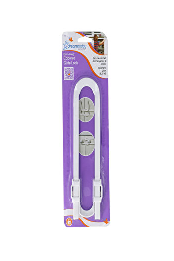 Dreambaby Extra Long Cabinet Glide Lock