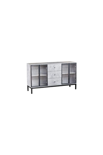 DEC4 Buffet cabinet with an elegant design and distinctive aesthetic touches, 140 cm.