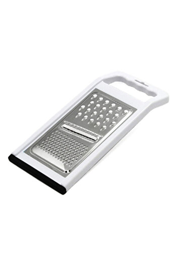 Chef Craft Flat Stainless Steel Grater White and Silver 5 x 11inch