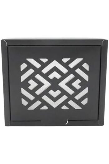 Ideal Pack Black Gift Box with Window – Premium Square Gift Packaging for Jewelry, Candles, Chocol