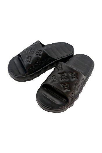 OEM Women's cheerful slippers, with platform, with textured details, made of EVA material, H01