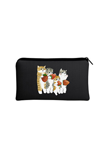 daystore Black Printed Pen Holder