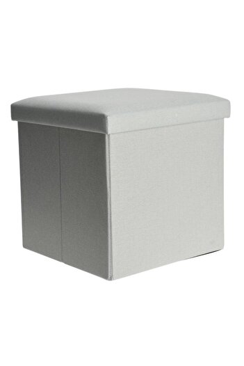 Excellent Chair / cushion with storage space gray-green