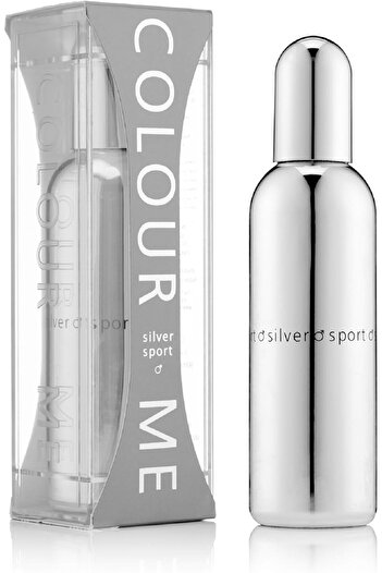 Milton Lloyd Colour Me Silver Sport for Men, 90ml - Eau de Toilette