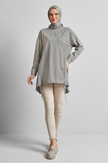 Alvina Stone Printed Tracksuit Tunic 44450