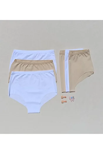 siyalife Γυναικεία ψηλόμεση 6 πακέτα Lycra συσπειρωτήρα χωρίς ραφή κομμένο με λέιζερ χωρίς σημάδια μπικίνι slip εσώρουχα