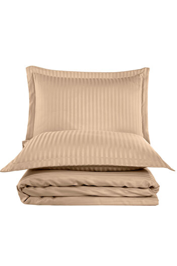 Elart Line Nevresim Takımı 6 Parça (200x220 cm) Bej