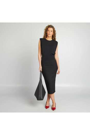 KIABI Midi skirt BLACK
