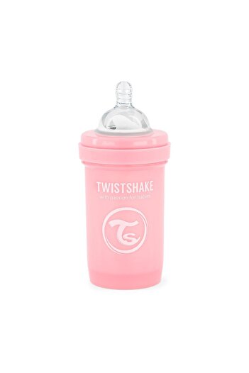 Twistshake Pink Anti-Colic Baby Bottle (0+ Months) (180 ml)