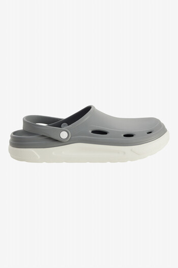 AC&Co / Altınyıldız Classics Men's Light Gray Comfortable Sole Daily/Beach Slippers