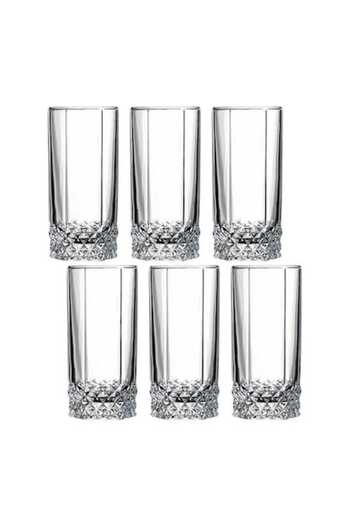 LAV Set de pahare pentru long drink, Pasabahce Valse, 6 bucăți, 290 ml